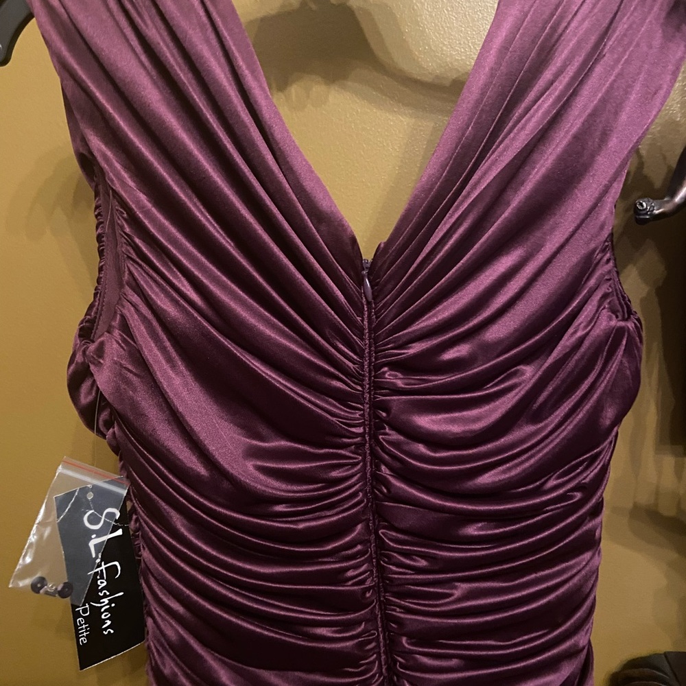 S.L Fashion Rushed Dress - Picture 5 of 8